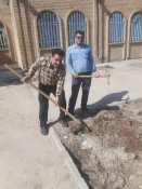 برگزاری مراسم درختکاری در آموزشکده فنی کشاورزی شهریار 7