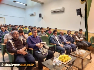 برگزاری مراسم معارفه دانشجویان نوورود آموزشکده فنی کشاورزی شهریار 6