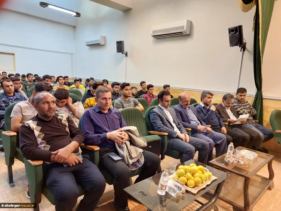 برگزاری مراسم معارفه دانشجویان نوورود آموزشکده فنی کشاورزی شهریار 6