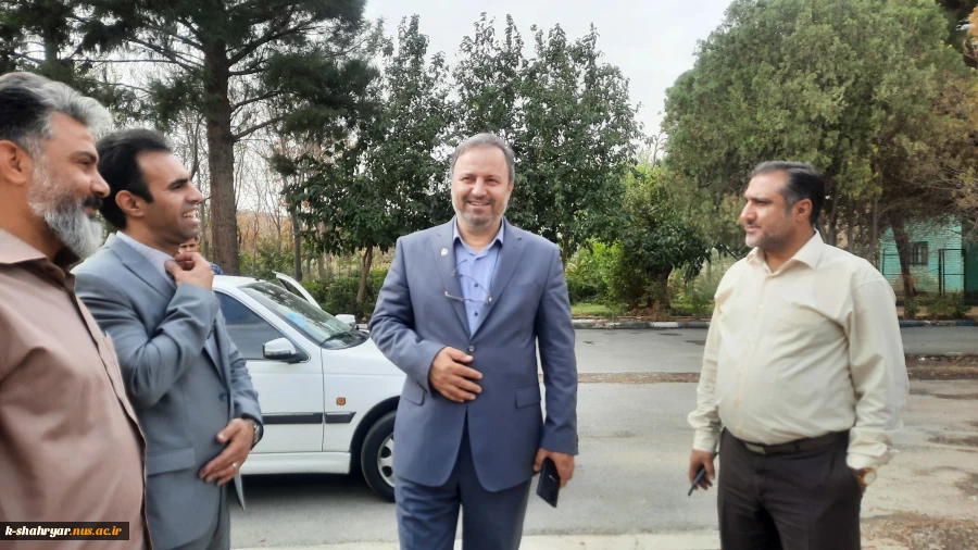 بازدید جناب آقای دکتر رحیمی ریاست محترم دانشگاه فنی و حرفه ای استان تهران از آموزشکده فنی کشاورزی شهریار 4
