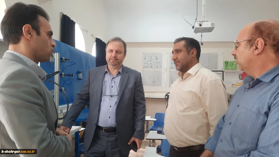 بازدید جناب آقای دکتر رحیمی ریاست محترم دانشگاه فنی و حرفه ای استان تهران از آموزشکده فنی کشاورزی شهریار 7