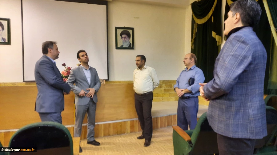 بازدید جناب آقای دکتر رحیمی ریاست محترم دانشگاه فنی و حرفه ای استان تهران از آموزشکده فنی کشاورزی شهریار 8