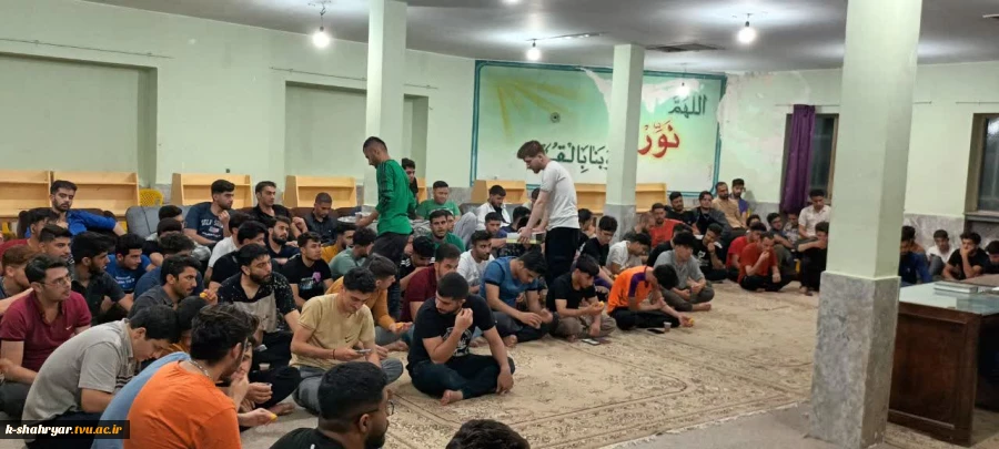 برگزاری جلسه سرپرستان خوابگاه شهید سلیمانی آموزشکده فنی کشاورزی شهریار با دانشجویان 5