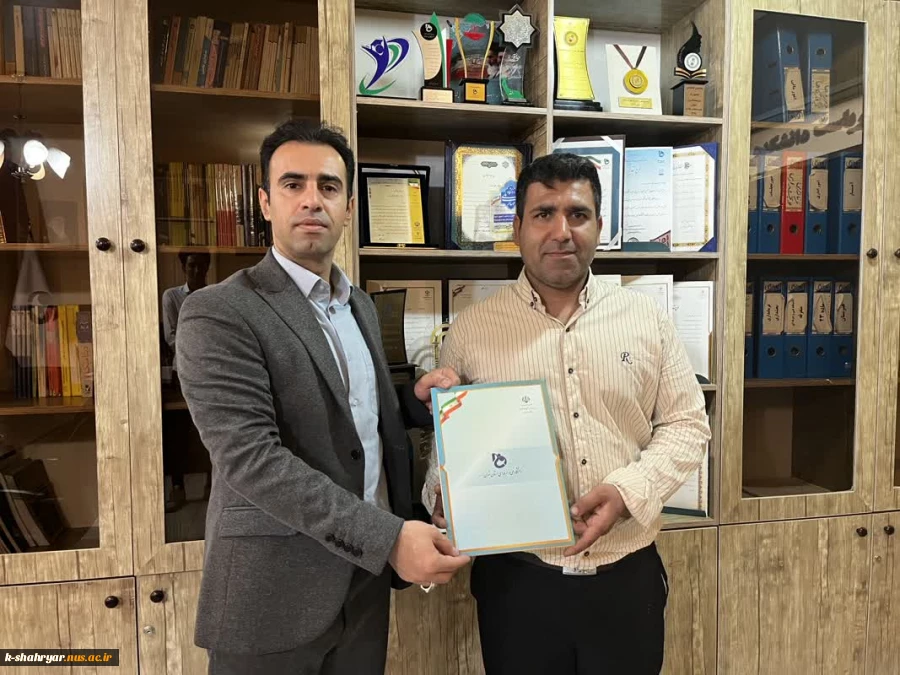 انعقاد تفاهم نامه همکاری دانشکده ملی مهارت کشاورزی شهریار با کارگاه قالبسازی روشن 
 2