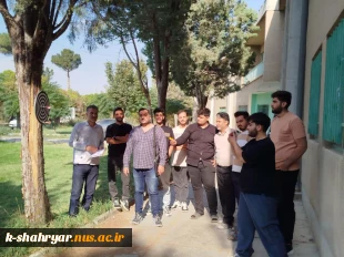 مسابقات ورزشی دانشجویان دانشکده ملی مهارت شهریار به مناسبت هفته تربیت بدنی برگزار گردید 10