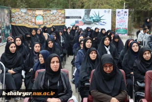 استکبارستیزی استادان، کارمندان و دانشجویان در اجتماع بزرگ سیزده آبان‌ در دانشکده ملی مهارت انقلاب اسلامی تهران 3