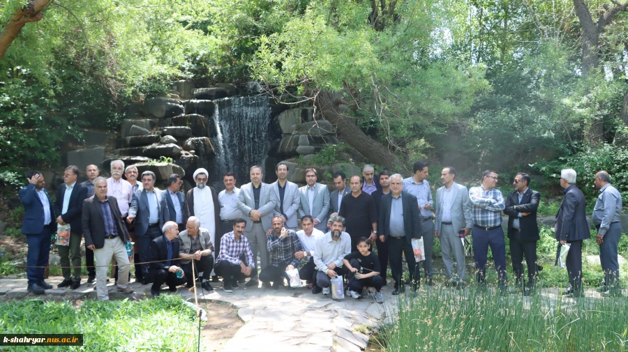 برگزاری مراسم با شکوه بزرگداشت مقام معلم و تجلیل از مقام شامخ اساتید دانشگاه ملی مهارت استان تهران در باغ گیاه شناسی ملی ایران 9