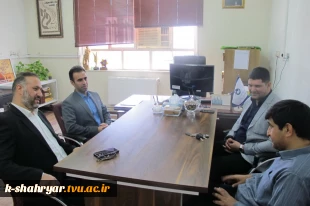 بازدید مدیر کل محترم دفتر مرکزی حراست دانشگاه ملی مهارت جناب آقای دکتر گنجی از دانشکده صفادشت (کشاورزی-تربیت بدنی) 3