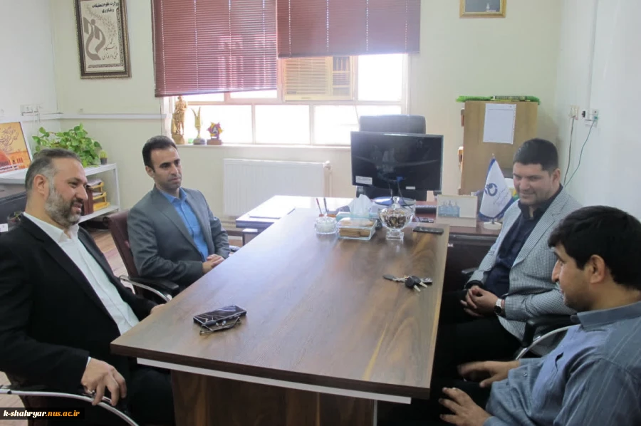 بازدید مدیر کل محترم دفتر مرکزی حراست دانشگاه ملی مهارت جناب آقای دکتر گنجی از دانشکده صفادشت (کشاورزی-تربیت بدنی) 3