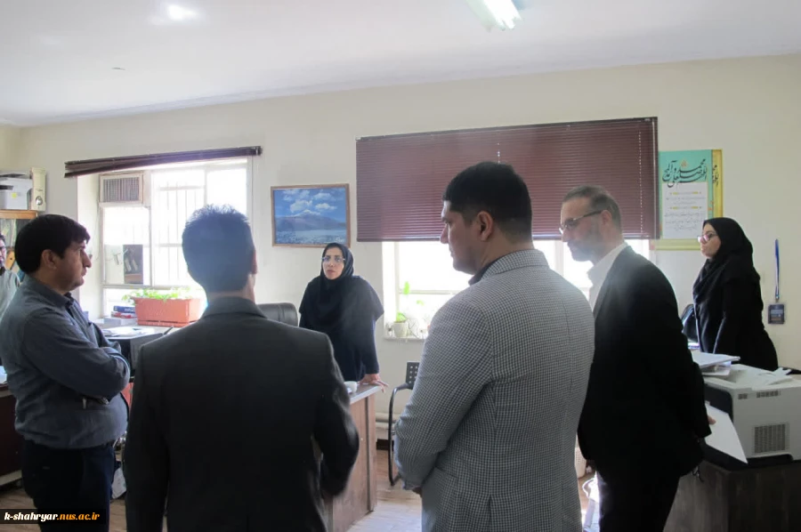 بازدید مدیر کل محترم دفتر مرکزی حراست دانشگاه ملی مهارت جناب آقای دکتر گنجی از دانشکده صفادشت (کشاورزی-تربیت بدنی) 4