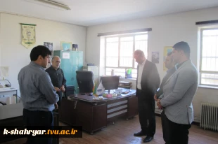 بازدید مدیر کل محترم دفتر مرکزی حراست دانشگاه ملی مهارت جناب آقای دکتر گنجی از دانشکده صفادشت (کشاورزی-تربیت بدنی) 5