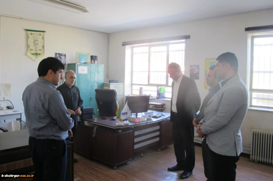 بازدید مدیر کل محترم دفتر مرکزی حراست دانشگاه ملی مهارت جناب آقای دکتر گنجی از دانشکده صفادشت (کشاورزی-تربیت بدنی) 5