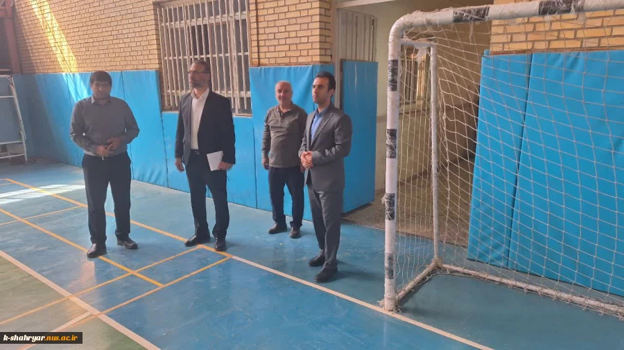 بازدید مدیر کل محترم دفتر مرکزی حراست دانشگاه ملی مهارت جناب آقای دکتر گنجی از دانشکده صفادشت (کشاورزی-تربیت بدنی) 5