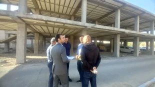 بازدید شرکت مهندسین مشاور طرح و سازه البرز جهت پیشبرد پروژه خوابگاه دانشجوئی نیمه تمام  بخش تربیت بدنی دانشکده صفادشت  4
