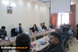 جلسه پرسش و پاسخ نمایندگان دانشجویان کانون‌ها، شوراها و تشکل‌ها با حضور ریاست و مسئولین دانشکده صفادشت 9