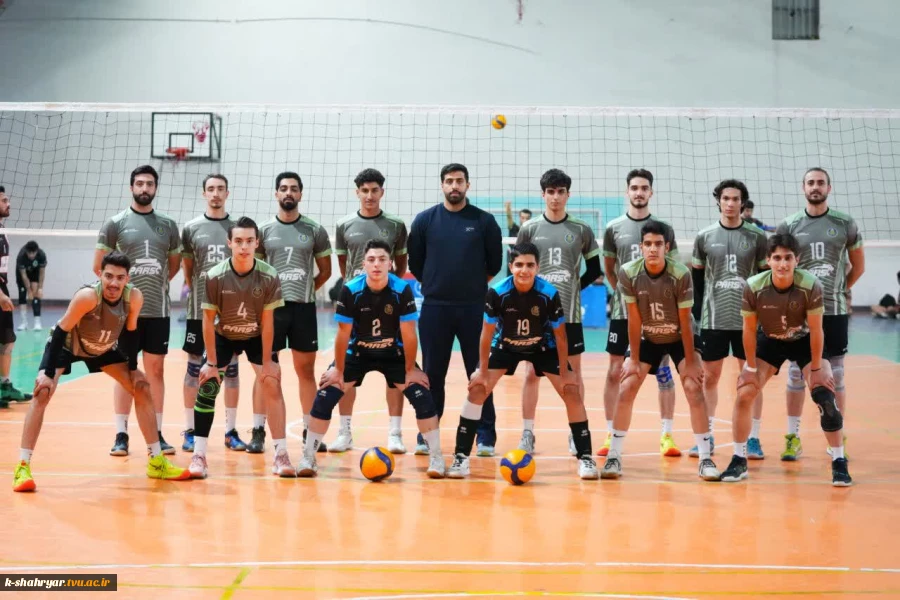 کسب عنوان قهرمانی مسابقات لیگ بزرگسالان دسته1 استان البرز توسط تیم آکادمی والیبال پارس به سرمربیگری آقای سیاوش سالاروند(رئیس هیات والیبال شهرستان ملارد، استاد دانشکده صفادشت) در آذر ماه 1404 2