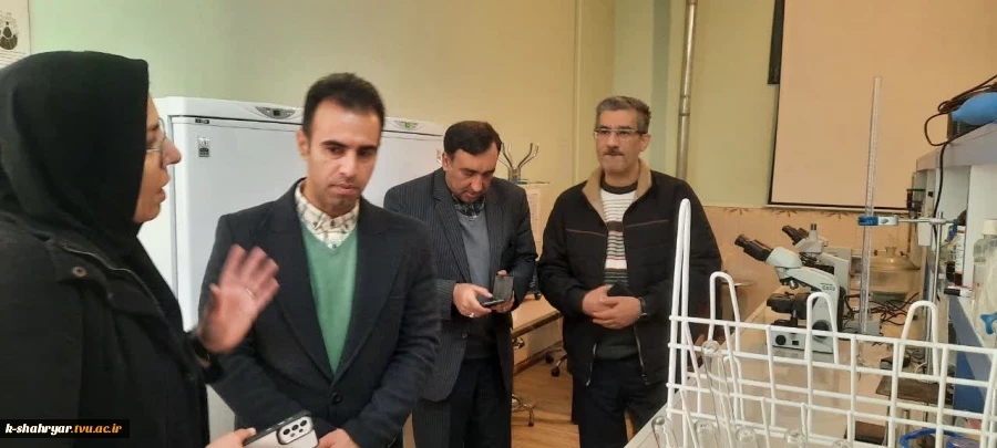 بازدید جناب آقای دکتر کلباسی معاون محترم آموزشی دانشگاه ملی مهارت و هیات همراه از دانشکده ملی مهارت صفادشت (کشاورزی-تربیت بدنی)  8