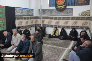 ویژه برنامه سالروز شهادت امام هادی(ع) در نمازخانه دانشکده صفادشت برگزار شد 2