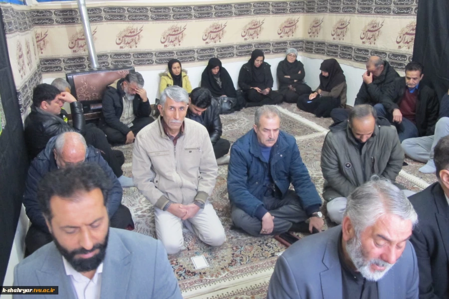 ویژه برنامه سالروز شهادت امام هادی(ع) در نمازخانه دانشکده صفادشت برگزار شد 3