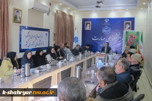 برگزاری مراسم نکوداشت ولادت با سعادت حضرت علی (ع) و بزرگداشت مقام مرد و تقدیر از آقایان شاغل در دانشکده ملی مهارت صفادشت با حضور رییس دانشکده
 2