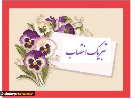 پیام تبریک دکتر کامران رحیمی رییس پیشین دانشگاه ملی مهارت واحد استانی تهران به سرپرست دانشگاه ملی مهارت واحد استانی تهران 2