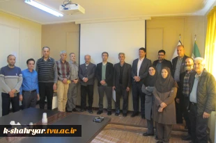 بدرقه و  تقدیر از جناب آقای مرتضی کی خا همکار محترم بازنشسته دانشکده ملی مهارت صفادشت 8